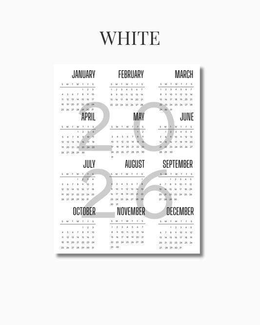2026 Calendar Mag